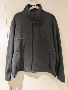 Columbia Men’s Gray Full-Zip Fleece Jacket